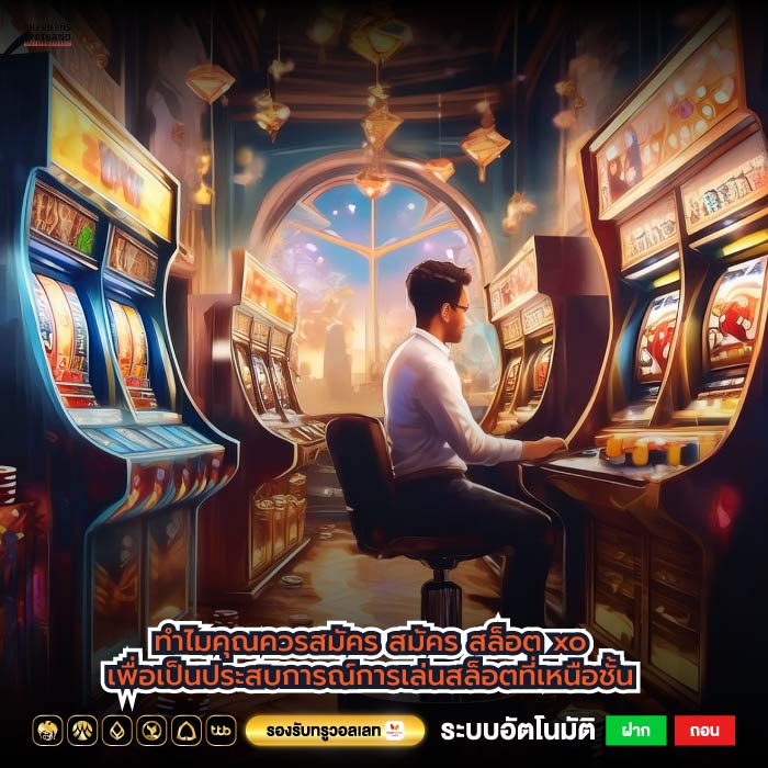 ทำไมคุณควรสมัครสมัคร สล็อต xoเพื่อเป็นประสบการณ์การเล่นสล็อตที่เหนือชั้น
