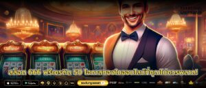 สล็อต 666 ฟรีเครดิต 50 โอกาสทองในออนไลน์ที่คุณไม่ควรพลาด!